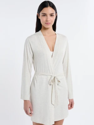 Szlafrok z długimi rękawami Etam