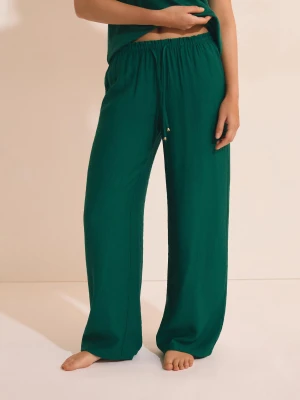 Piżamowe spodnie z gumką Etam