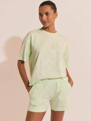 Dwuczęściowa piżama w wzór ananasów Etam