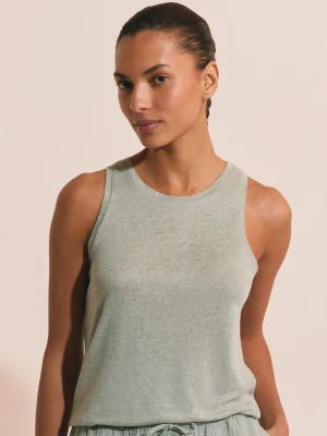 Lniana koszulka piżamowa Etam