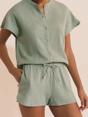 Bawełniane szorty piżamowe Etam