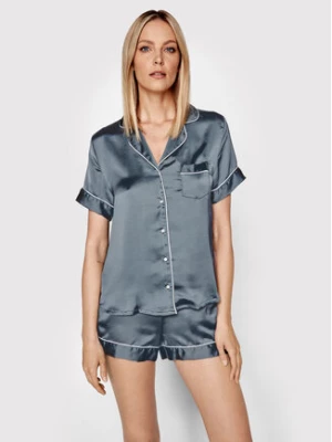 Etam Koszulka piżamowa Chemise 6530904 Granatowy Regular Fit