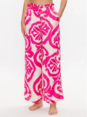 Etam Spodnie piżamowe 6538085 Różowy Regular Fit