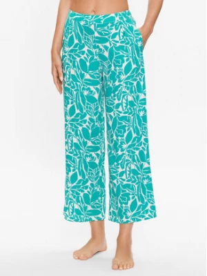 Etam Spodnie piżamowe 6539381 Zielony Regular Fit