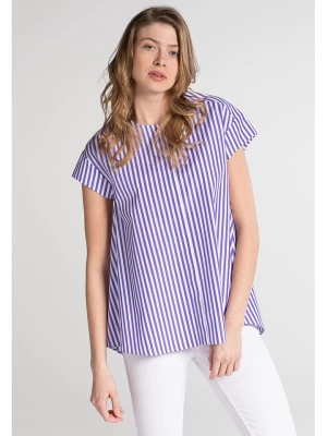 Eterna Bluzka w kolorze fioletowo-białym rozmiar: 34