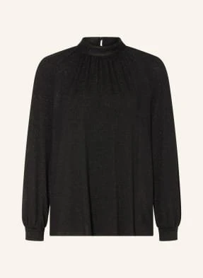 Eterna Bluzka Z Brokatową Nicią schwarz