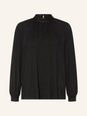 Eterna Bluzka Z Brokatową Nicią schwarz