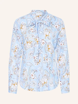 Eterna Bluzka Z Wiązaniem Pod Szyją blau