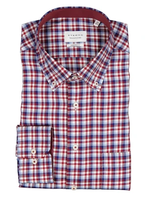 Eterna Koszula - Comfort fit - w kolorze czerwono-niebieskim rozmiar: 44