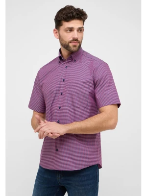 Eterna Koszula - Comfort fit - w kolorze czerwono-niebieskim rozmiar: 40