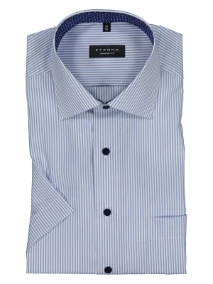 Eterna Koszula - Comfort fit - w kolorze niebiesko-białym rozmiar: 43