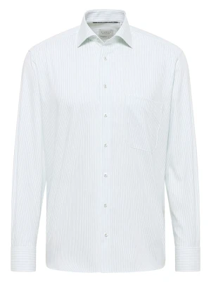 Eterna Koszula - Comfort fit - w kolorze zielono-białym rozmiar: 45