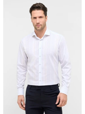 Eterna Koszula - Modern fit - w kolorze biało-niebieskim rozmiar: 43