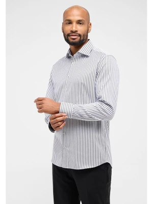 Eterna Koszula - Modern fit - w kolorze biało-szarym rozmiar: 38