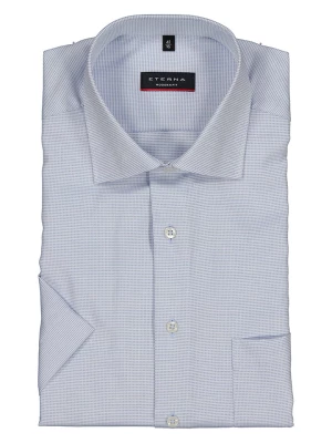 Eterna Koszula - Modern fit - w kolorze błękitno-białym rozmiar: 39