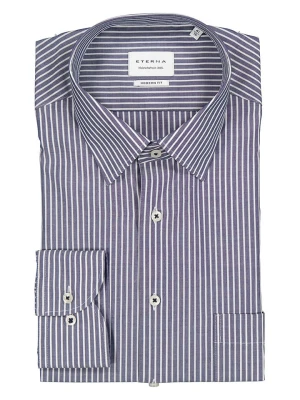 Eterna Koszula - Modern fit - w kolorze granatowo-białym rozmiar: 41
