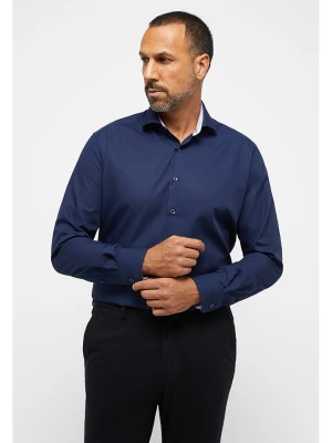 Eterna Koszula - Modern fit - w kolorze granatowym rozmiar: 40