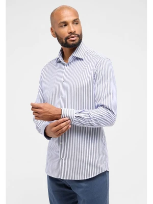 Eterna Koszula - Modern fit - w kolorze niebiesko-białym rozmiar: 45