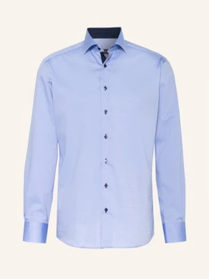 Eterna Koszula Modern Fit Z Bardzo Długimi Rękawami blau