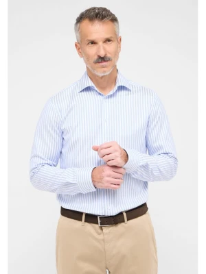 Eterna Koszula - Slim fit - w kolorze błękitno-białym rozmiar: 41