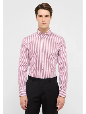 Eterna Koszula - Slim fit - w kolorze czerwono-białym rozmiar: 41
