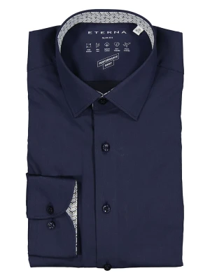 Eterna Koszula - Slim fit - w kolorze granatowym rozmiar: 37