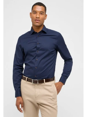 Eterna Koszula - Slim fit - w kolorze granatowym rozmiar: 40