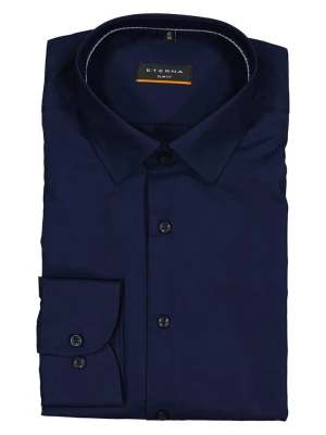 Eterna Koszula - Slim fit - w kolorze granatowym rozmiar: 42