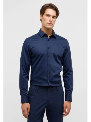 Eterna Koszula - Slim fit - w kolorze granatowym rozmiar: 42