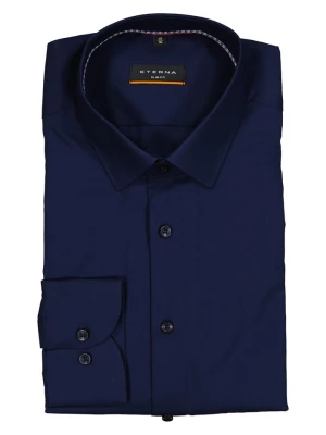Eterna Koszula - Slim fit - w kolorze granatowym rozmiar: 42