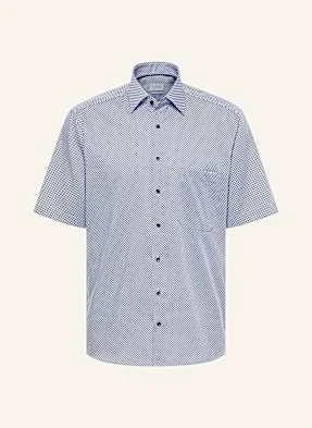 Eterna Koszula Z Krótkim Rękawem Comfort Fit blau