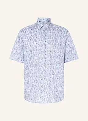 Eterna Koszula Z Krótkim Rękawem Comfort Fit blau