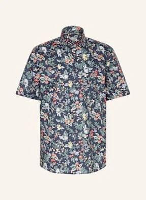 Eterna Koszula Z Krótkim Rękawem Modern Fit blau