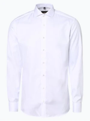 Eterna Slim Fit Koszula niewymagająca prasowania Mężczyźni Slim Fit Bawełna biały