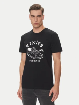 Etnies T-Shirt Slb 4130003757 Czarny Regular Fit
