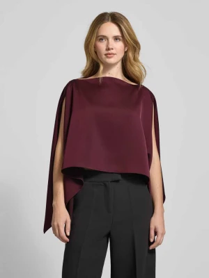 Etola z satyny o luźnym kroju Swing