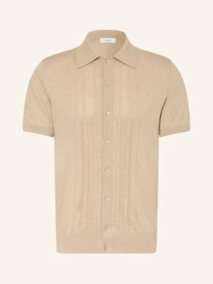 Eton Bluzka Z Dzianiny Slim Fit beige