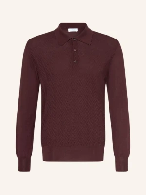Eton Dzianinowa Koszulka Polo rot