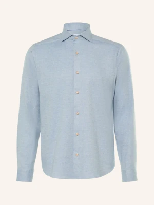Eton Koszula Flanelowa O Kroju Slim Fit blau JASNONIEBIESKI