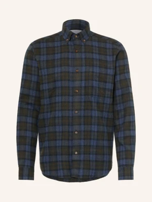 Eton Koszula Flanelowa O Swobodnym Kroju blau