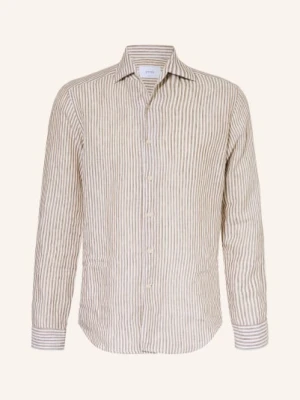 Eton Koszula Lniana Regular Fit beige