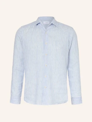 Eton Koszula Lniana Regular Fit blau