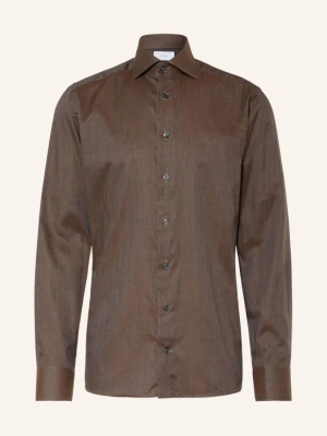 Eton Koszula Slim Fit braun CIEMNOBRĄZOWY