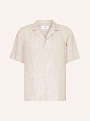 Eton Koszula Z Klapami Comfort Fit Z Lnu beige
