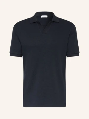 Eton Koszulka Polo Z Pikowanym Wzorem blau