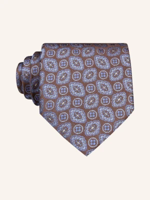 Eton Krawat braun brązowy