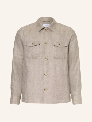 Eton Kurtka Wierzchnia Z Lnu beige
