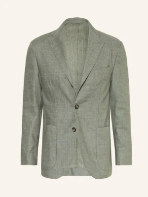 Eton Marynarka O Regularnym Kroju Z Lnu gruen