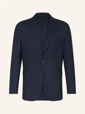 Eton Marynarka Slim Fit blau GRANATOWY