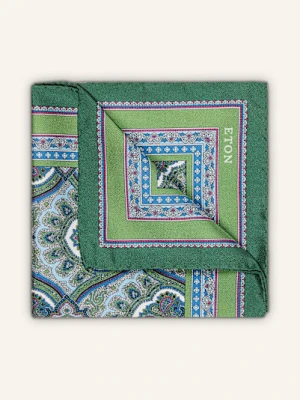 Eton Poszetka Z Jedwabiu gruen